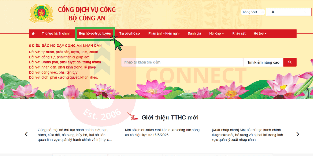 Hướng dẫn làm hộ chiếu gắn chip online